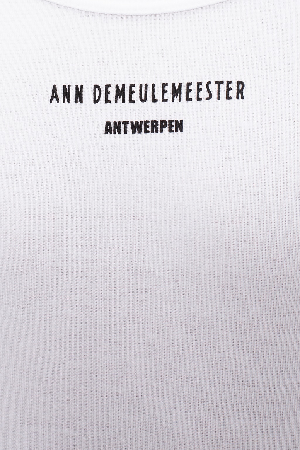 最終価格　ANN DEMEULEMEESTER ロゴプリント タンクトップ Man Tanktops – Ann Demeulemeester